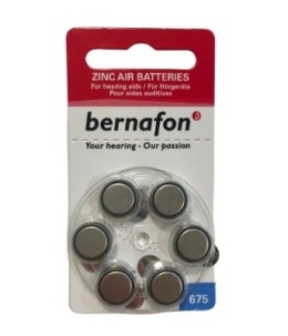 Baterie Bernafon 675