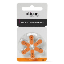 Baterie Oticon 13