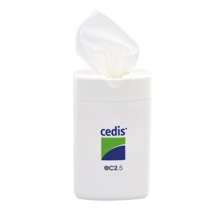 Chusteczki Cedis eC2.5 czyszcząco- dezynfekujące