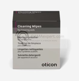 Chusteczki czyszcząco- dezynfekujące firmy Oticon