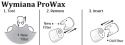 Filtry Bernafon ProWax- 6 sztuk bez krążka