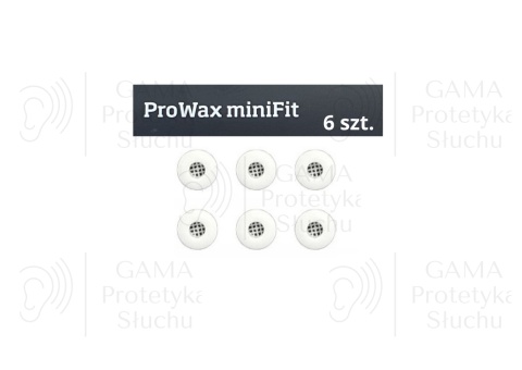 Filtry Bernafon ProWax miniFit- 6 sztuk bez krążka