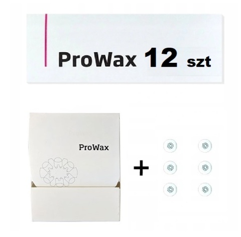 Filtry Bernafon ProWax zestaw 12 szt.- krążek+ dodatkowe filterki luzem