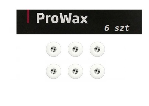 Filtry Oticon ProWax- 6 sztuk bez krążka