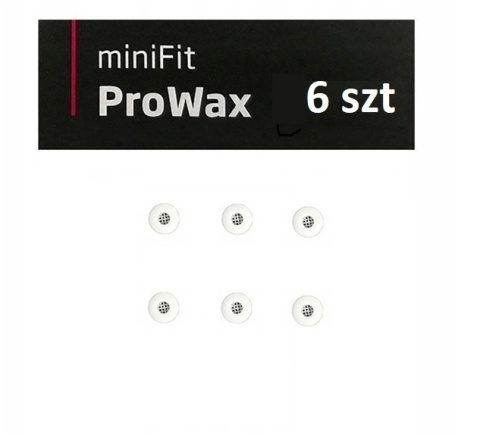 Filtry Oticon ProWax miniFit- 6 sztuk bez krążka