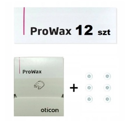Filtry Oticon ProWax zestaw 12 szt.- krążek+ dodaktowe filterki luzem
