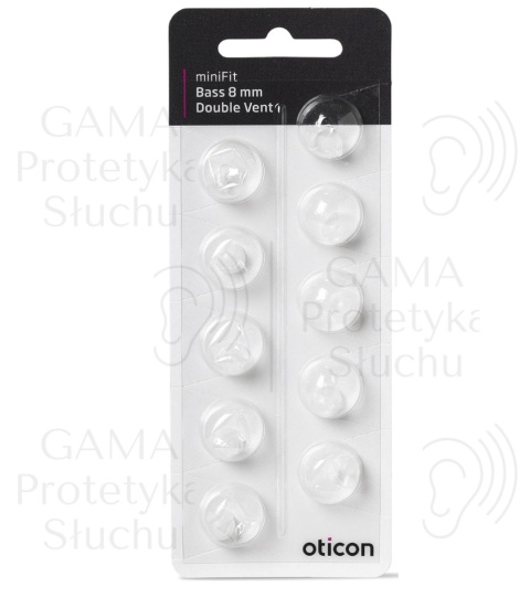 Kopułki Oticon DoubleVent miniFit